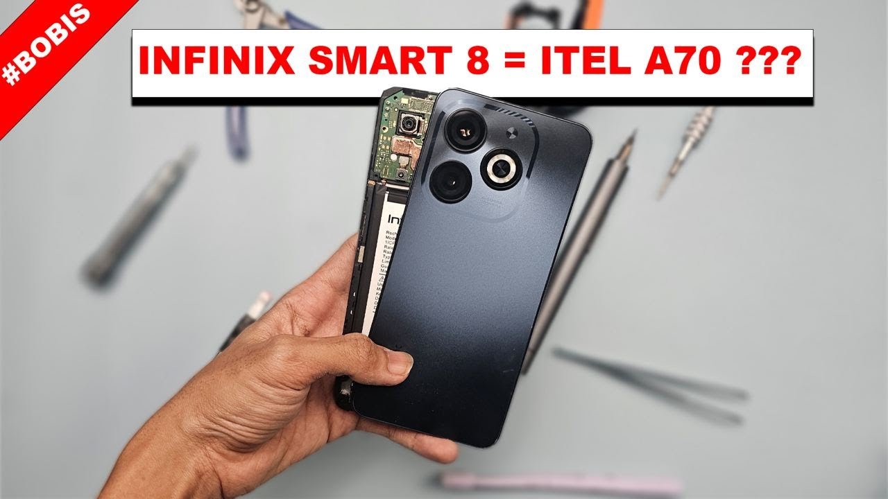 Bongkar Habis HP Infinix Smart 8 | Pantes Murah ???? | 