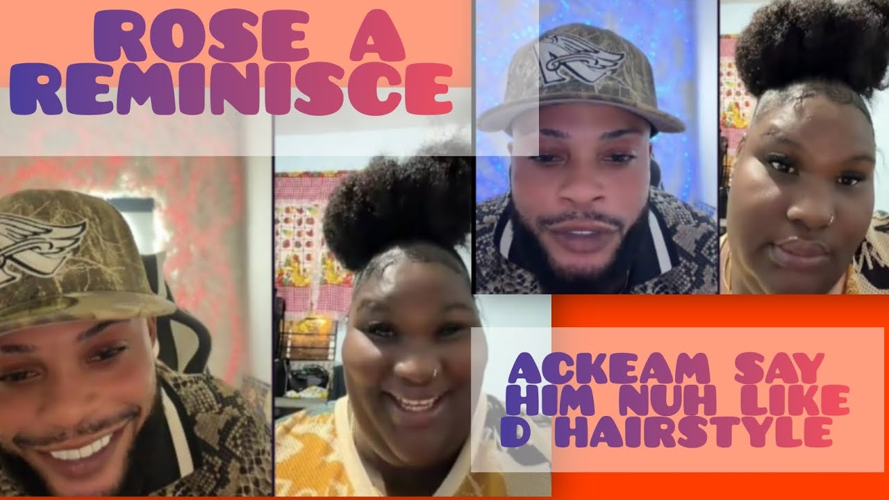 ROSALEE SAY D BWOY LEFF C0M INSIDE 🙄 + ACKEAM NUH LIKE D HAIRSTYLE 👀