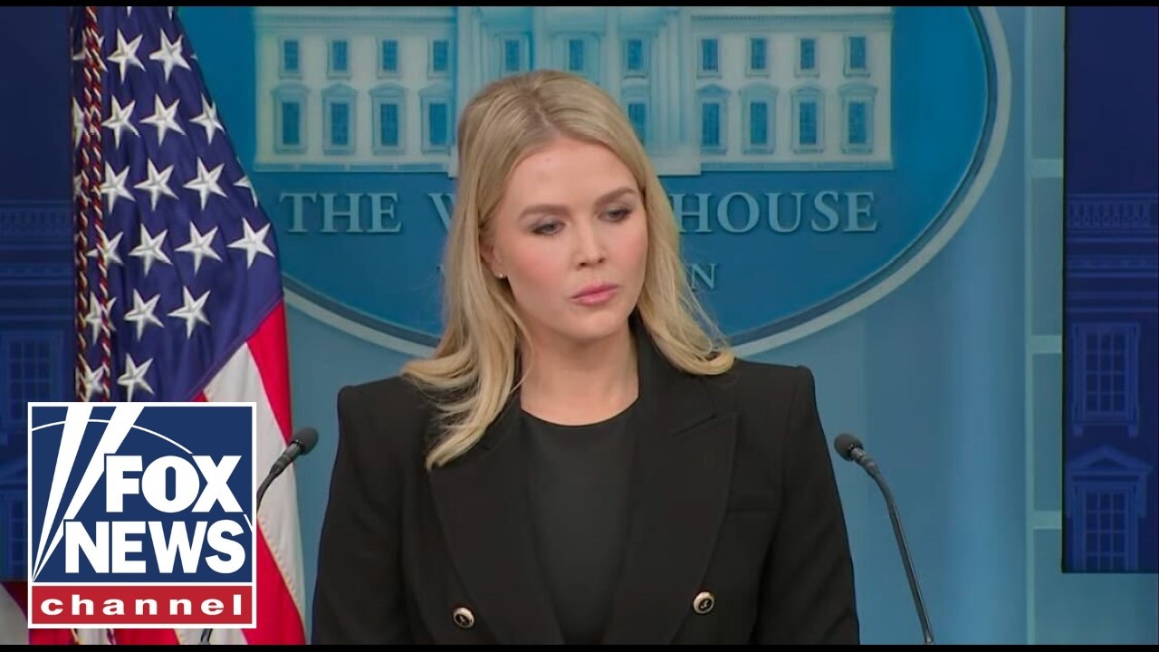 WATCH LIVE: Leavitt briefs press on Trump's Operation Epic Fury