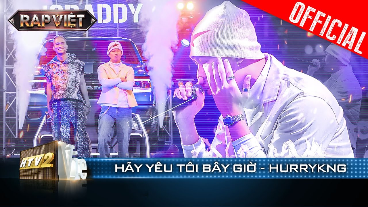 Đừng chần chừ v&igrave; HURRYKNG đ&atilde; nhắn nhủ H&atilde;y Y&ecirc;u T&ocirc;i B&acirc;y Giờ|Rap Việt 2023 [Live Stage]