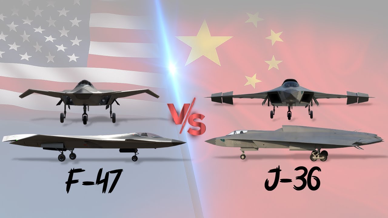 F-47 против J-36 | Битва истребителей 6-го поколения