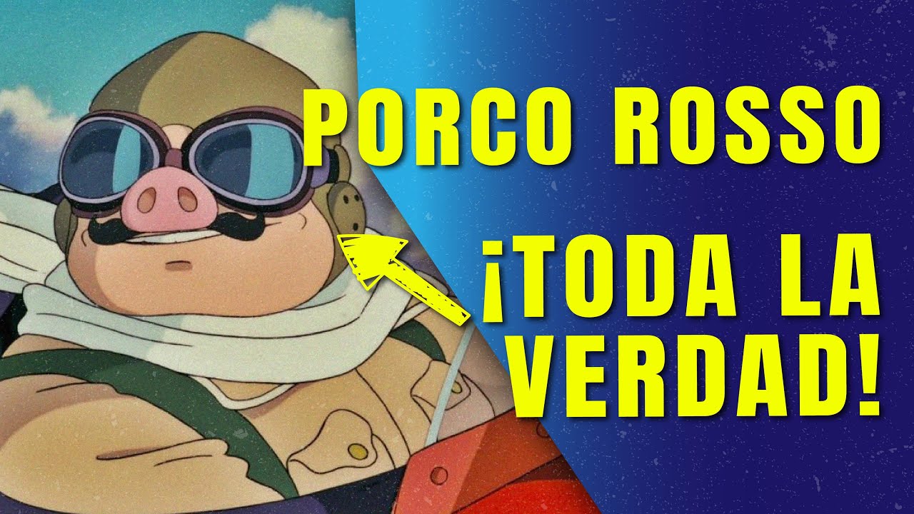 Porco Rosso: La verdad detrás del hechizo que convirtió en Cerdo a Marco (Studio Ghibli)
