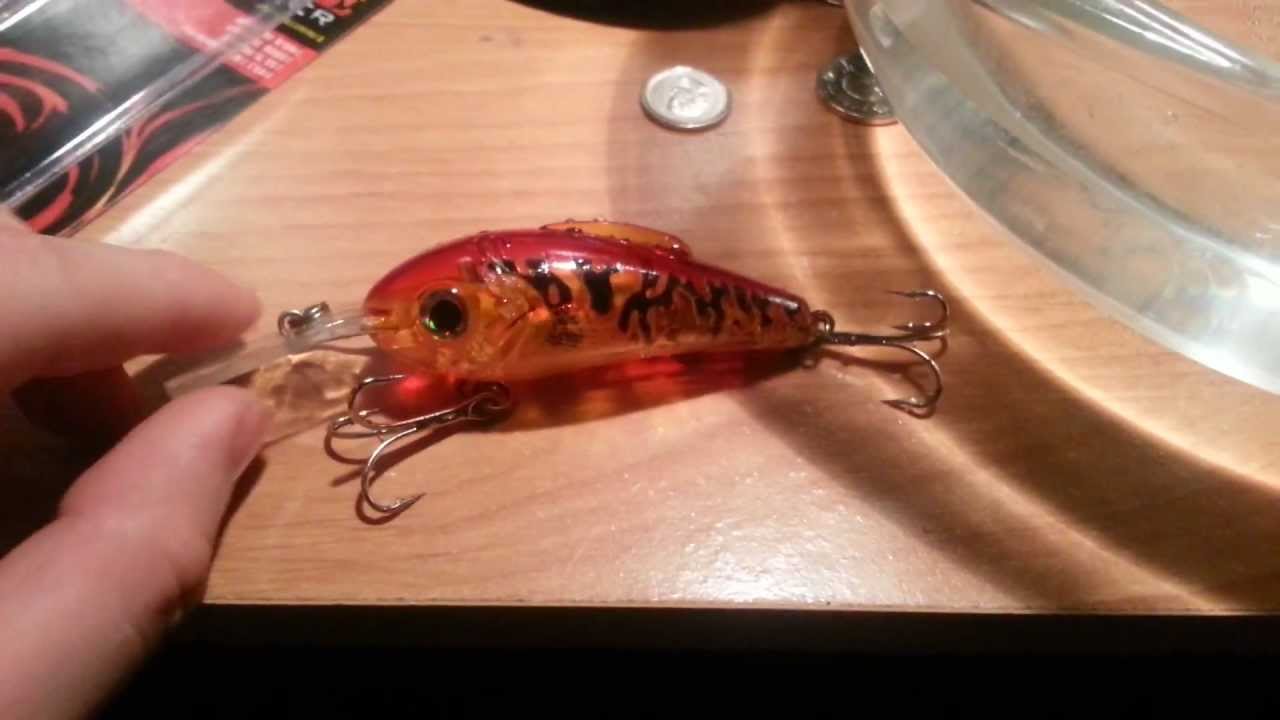 Blaze Pyrodiver led lure lights up