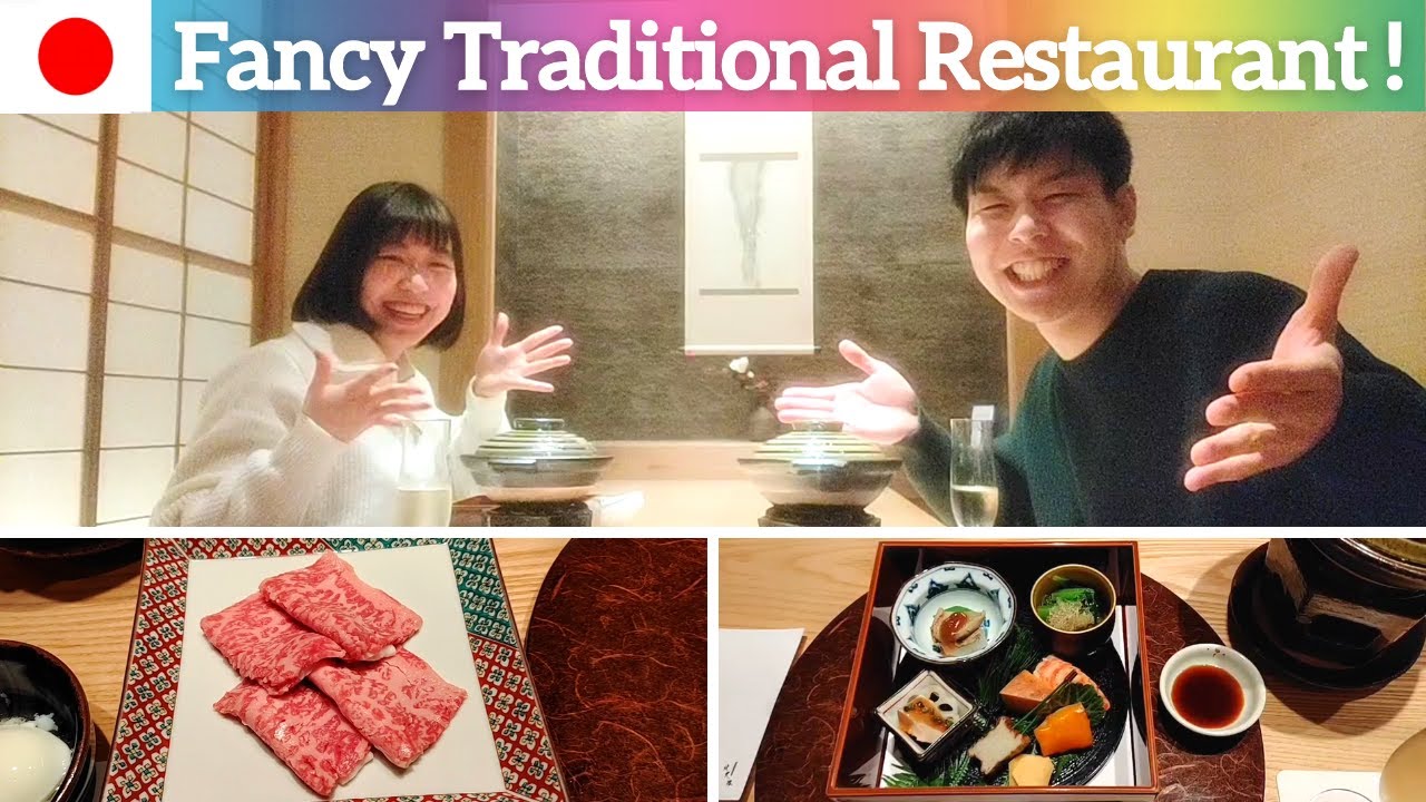 【Traditional Japanese Restaurant】Let’s Have a Fancy Dinner at a Traditional Restaurant in Japan!