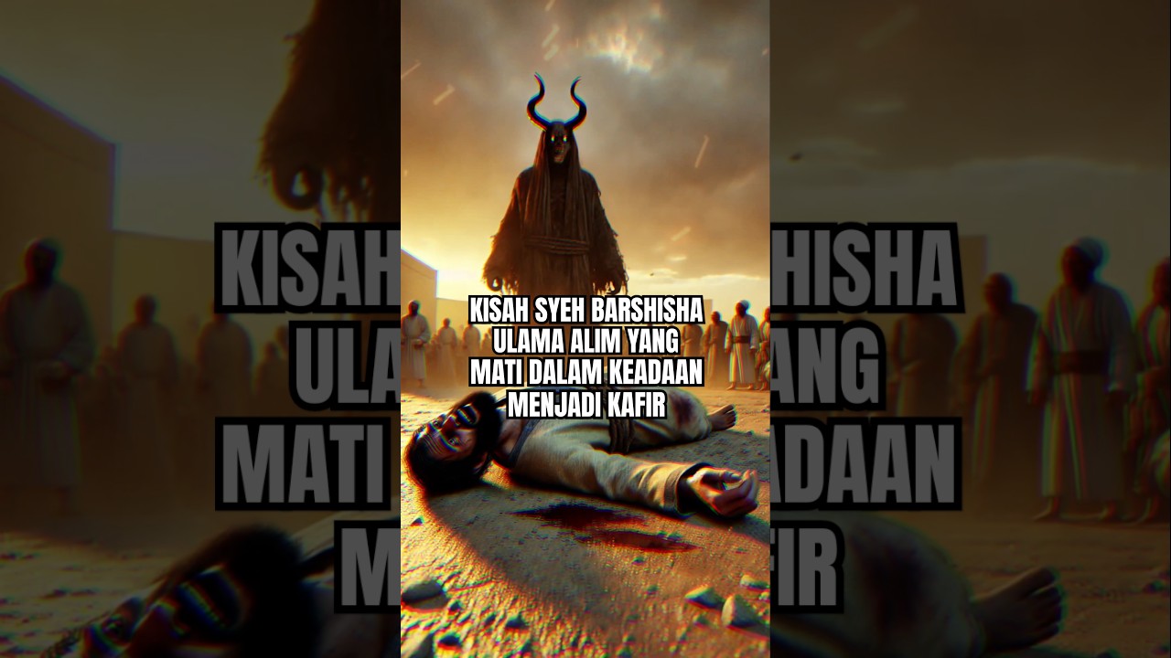 KISAH SYEH BARSHISHA ULAMA YANG  MATI DALAM KEADAAN KAFIR #kisahislami #kisahinspirasiislam
