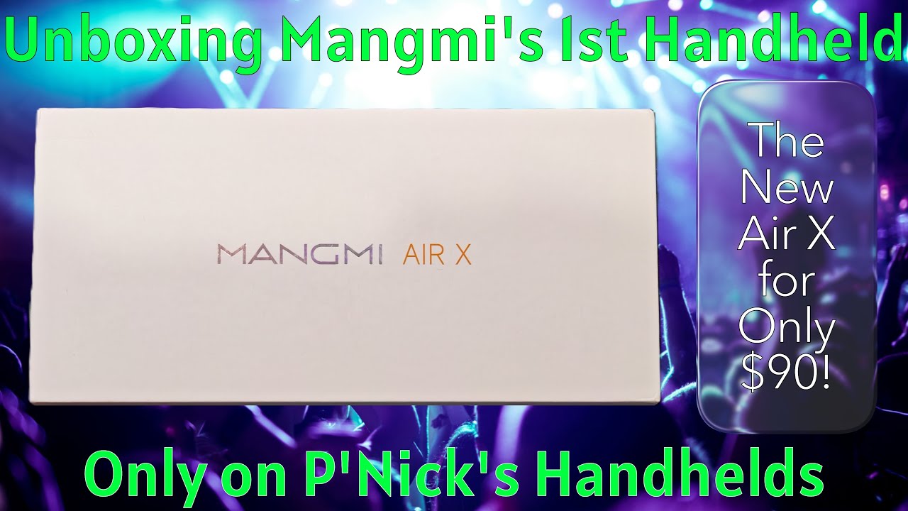 Распаковка Mangmi Air X: лучший бюджетный игровой портативный контроллер до 100 долларов? | Snapd...