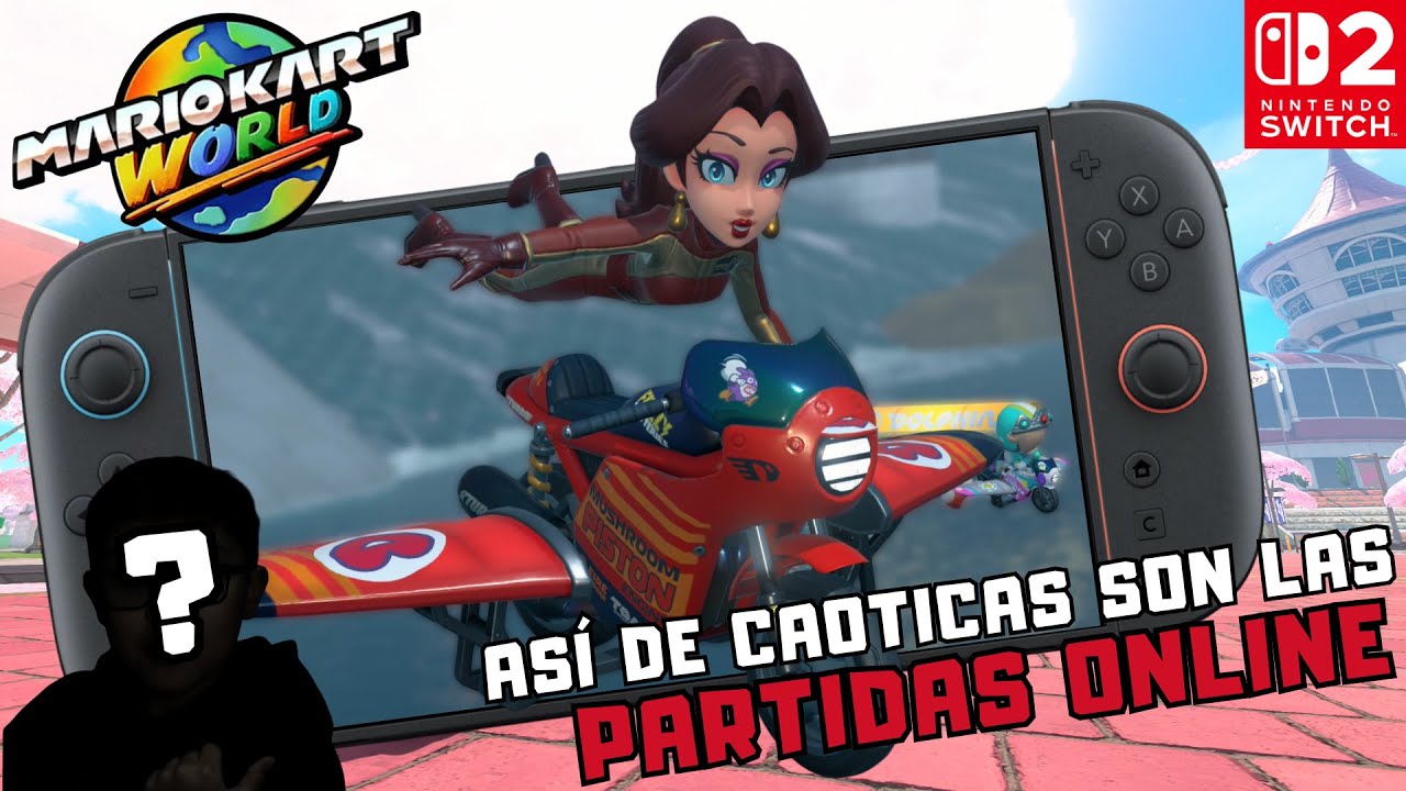 🏍️🏁¡Mario Kart Multijugador en LINEA con mi SOBRINO!🏁🏍️