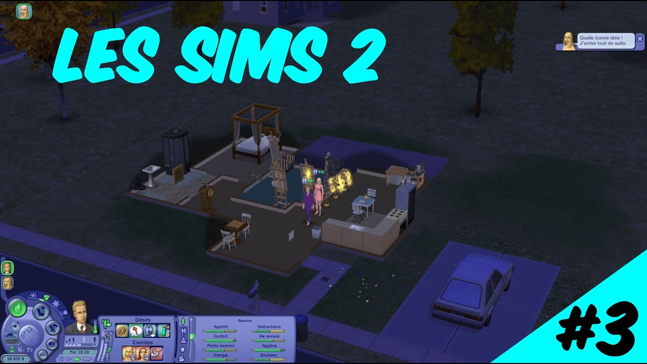 Kévin en couple !  | Les sims 2 collection héritage