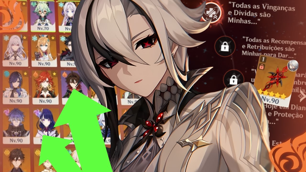EU REBUILDEI A MINHA ARLECCHINO FLOPADA E DEU TUDO ERRADOKKKKK - Genshin Impact