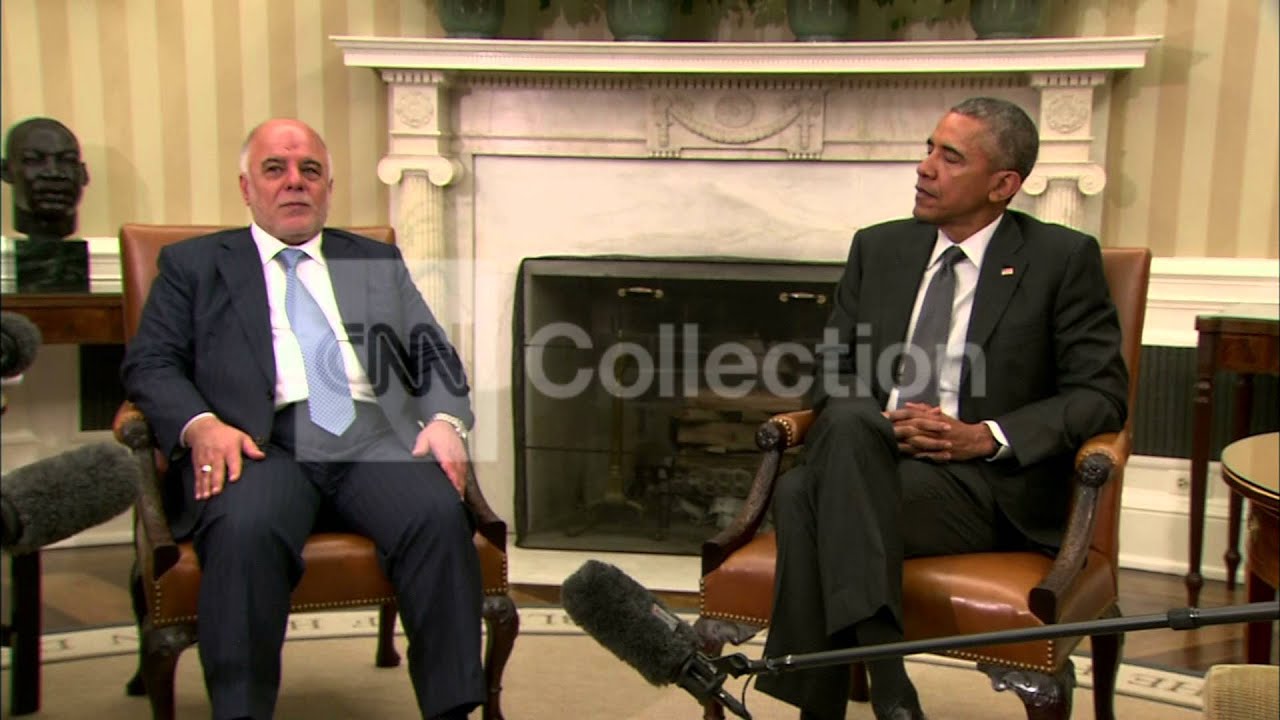 OBAMA BILAT MEETING IRAQI PM HAIDER AL-ABADI