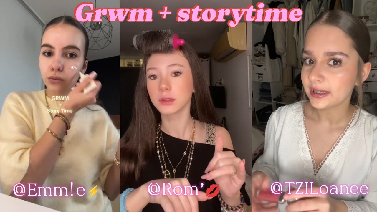 Grwm + storytime les filles 🧡( @TZILoanee  @Rom’💋 @Emm!e⚡️)