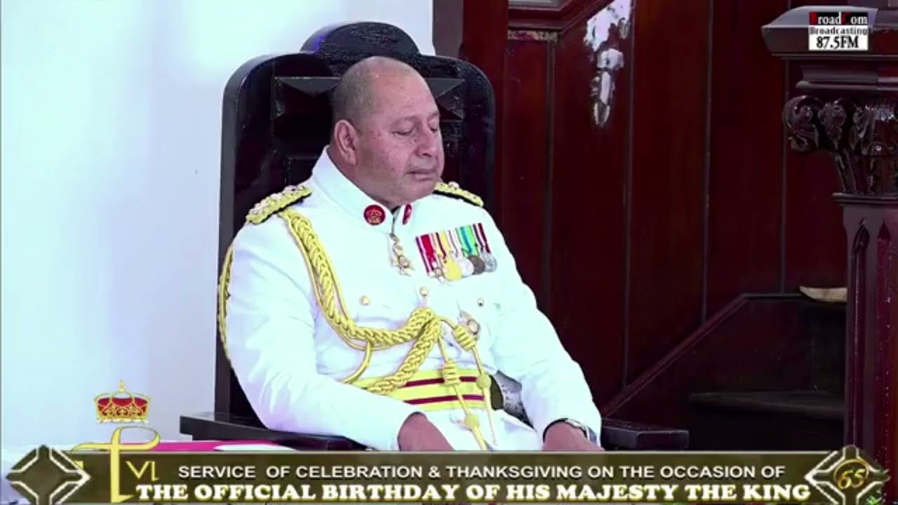 Lotu Fakatapui e 'aho Fakahifo 'o 'ene 'Afio Tupou VI - Faifekau Faka Tu'i, Dr Tevita Havea.