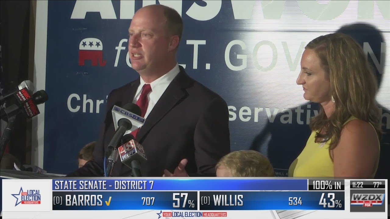 Will Ainsworth becomes Republican nominee for Lt. Governor