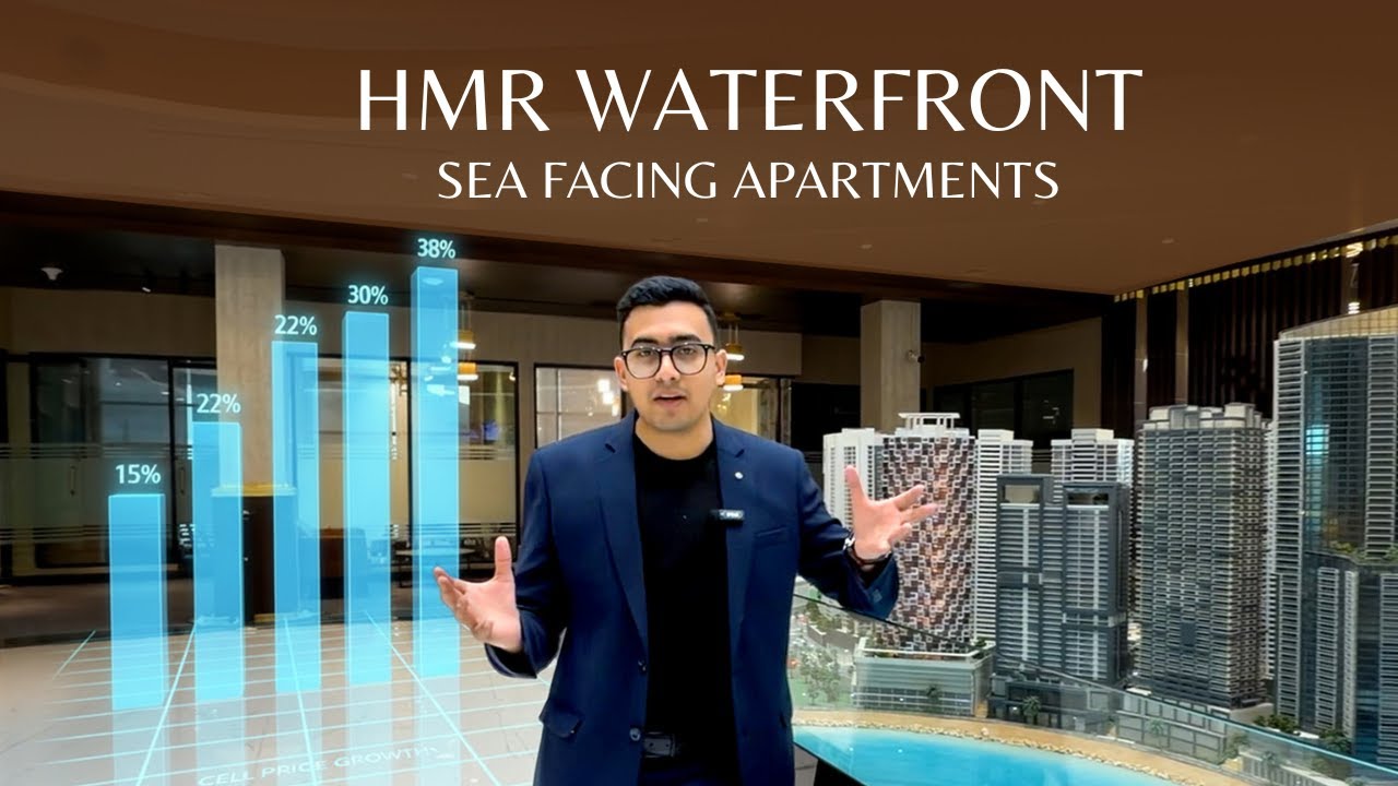 SIRF 3 Crore! HMR Waterfront Karachi 😍 Investment Opportunity