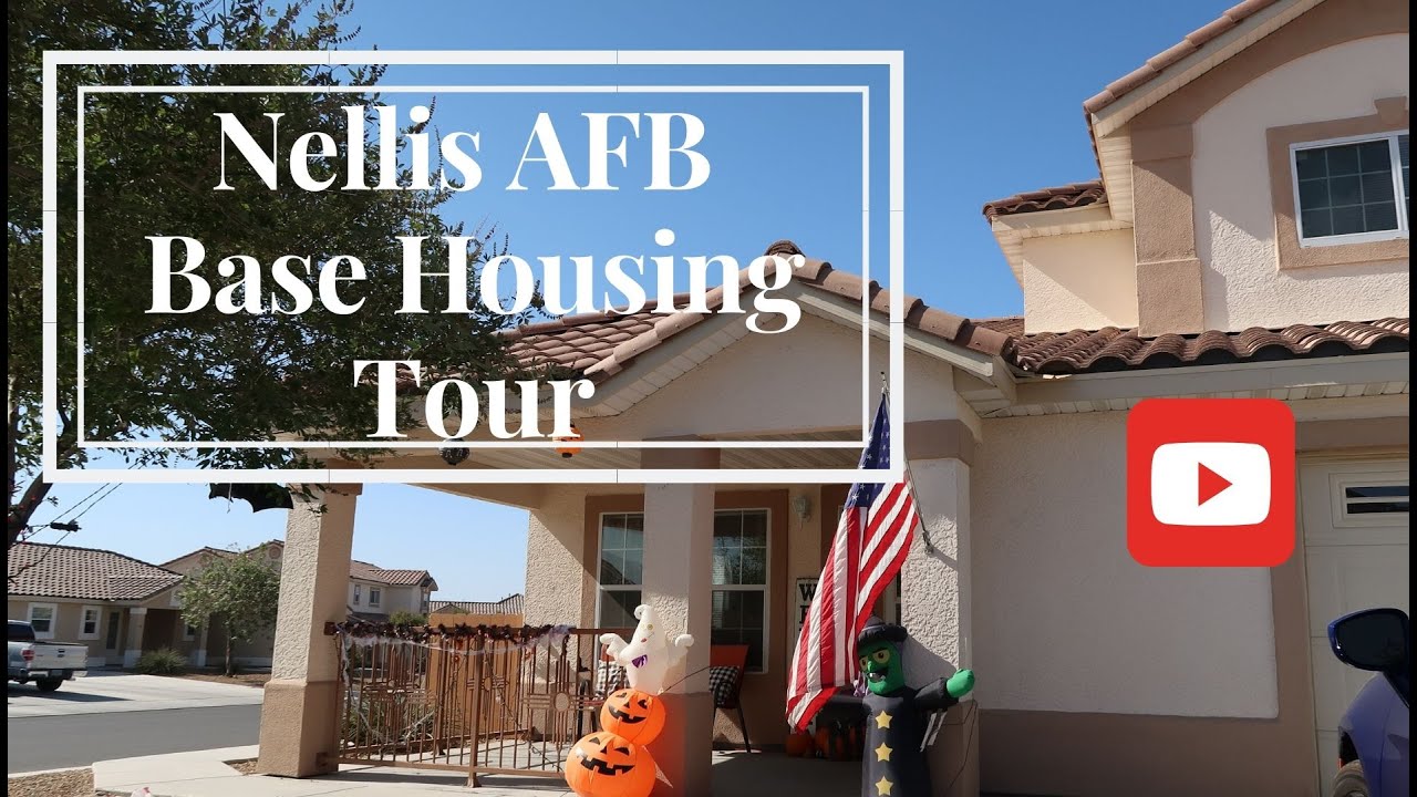 NEW MILITARY BASE HOUSING TOUR | Nellis Air Force Base