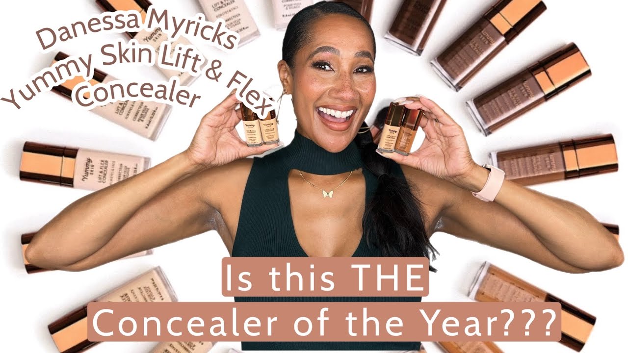 Danessa Myricks Yummy Skin Lift & Flex Concealer Review!  Shades 7, 9, 10, and 15
