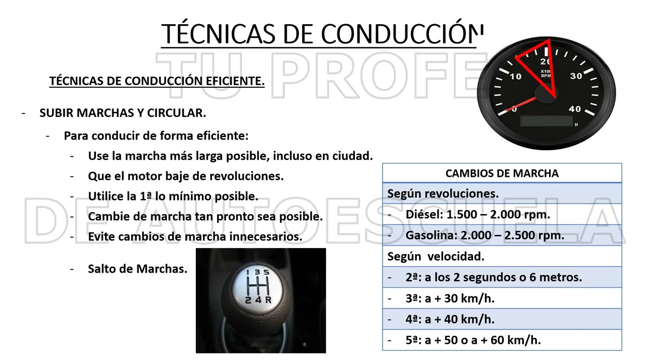 09 02 TÉCNICAS DE CONDUCCIÓN. CONDUCCIÓN EFICIENTE TPdA