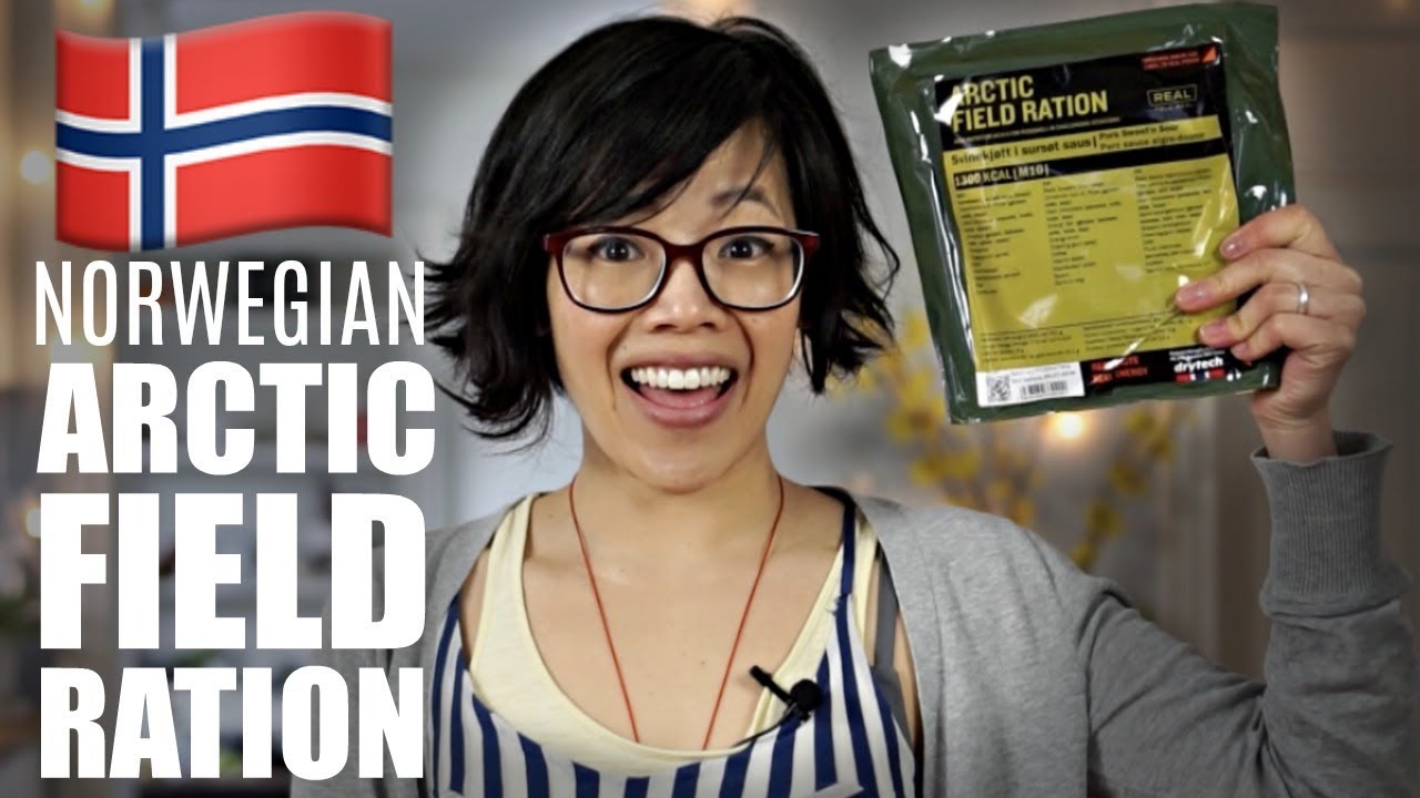 Norwegian ARCTIC FIELD RATION Pork Sweet 'n Sour | NORWAY MRE