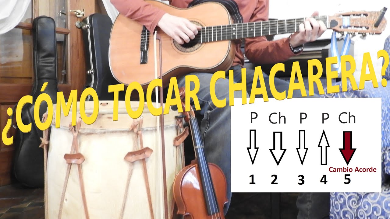 Cómo tocar rasguido de chacarera - Tutorial guitarra