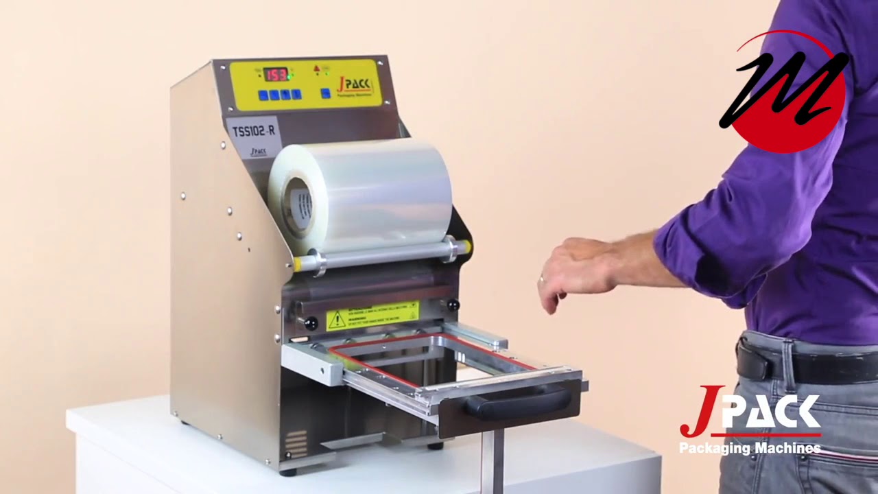 Termosigillatrice alimentare da banco per delivery e per confezionare piatti pronti