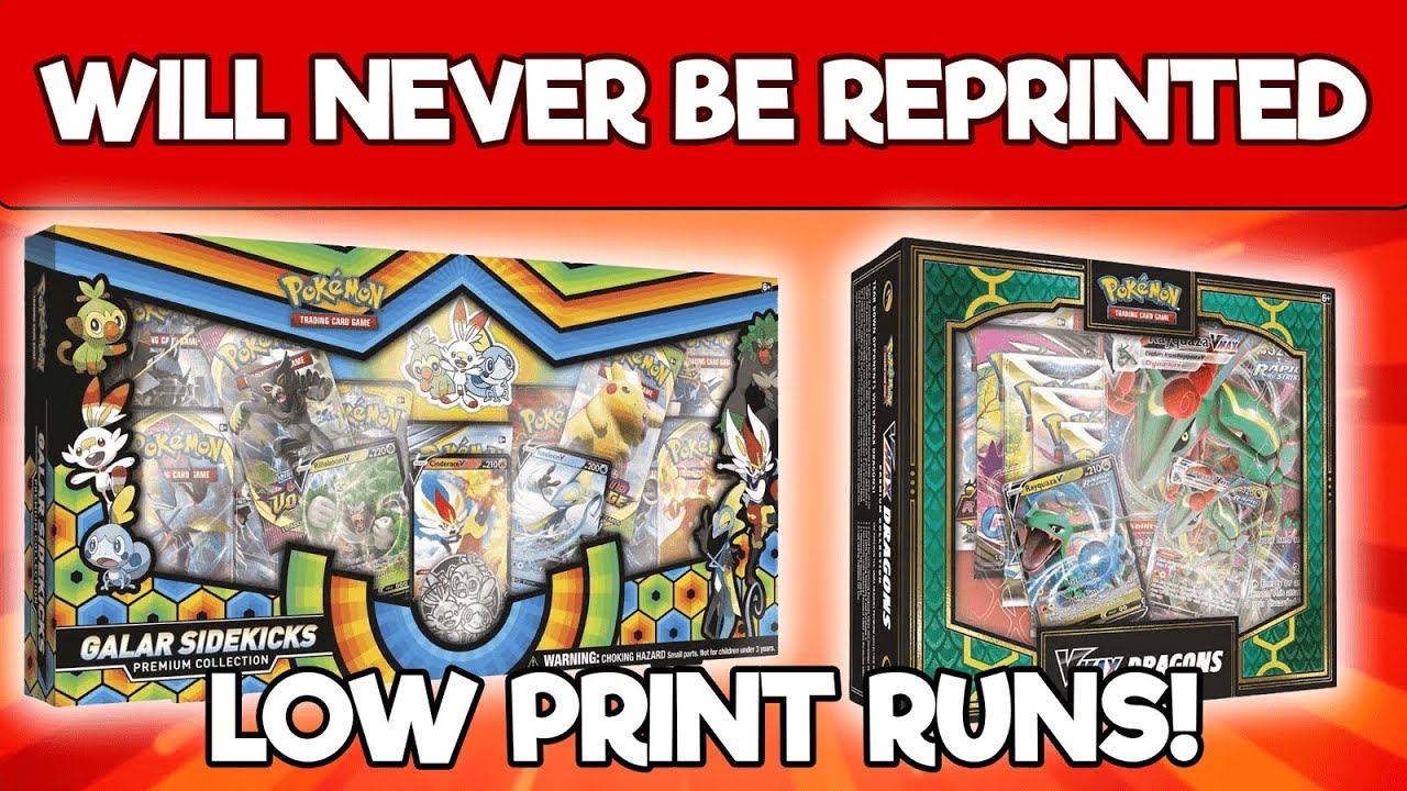 5 Pokémon Boxes That Were MASSIVELY Underprinted! (Insider Info)