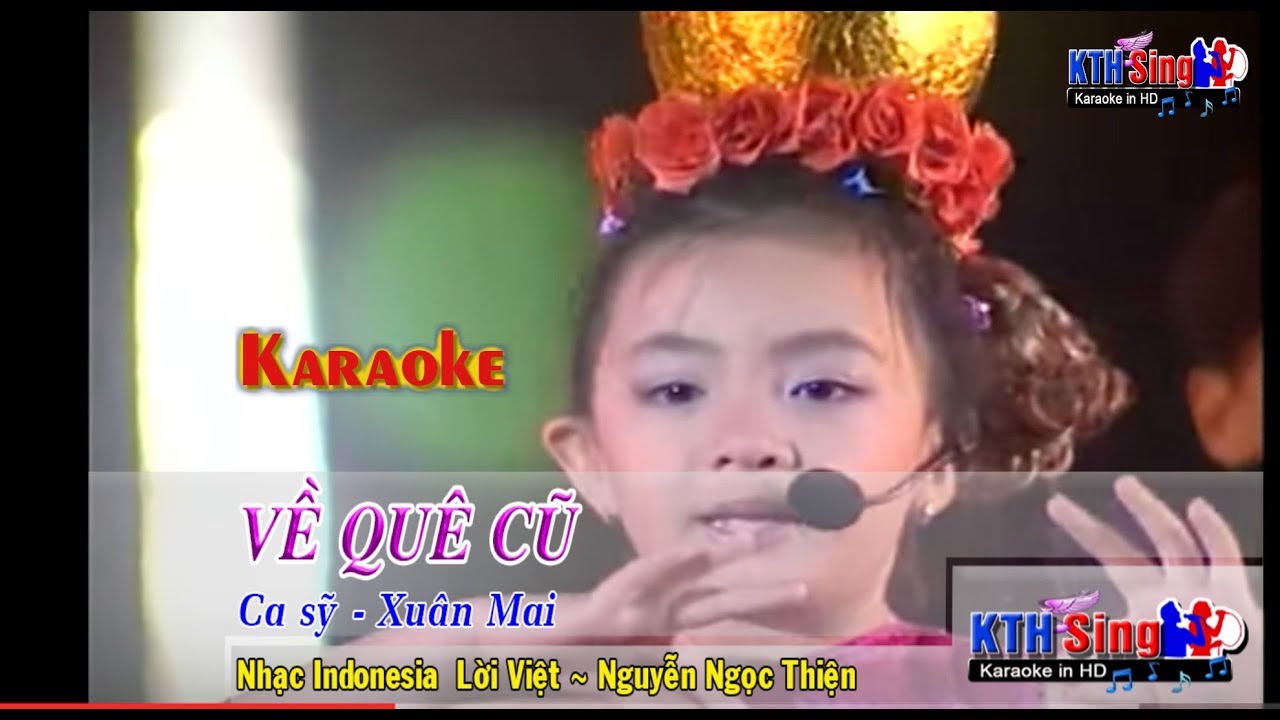 Về Quê Cũ- Xuân Mai | Karaoke (Beat Phối)