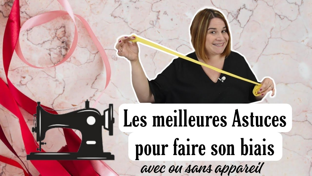 Astuces COUTURE pour faire du BIAIS Fait Maison très FACILE & RAPIDE / Appareil Simplicity / By PopO