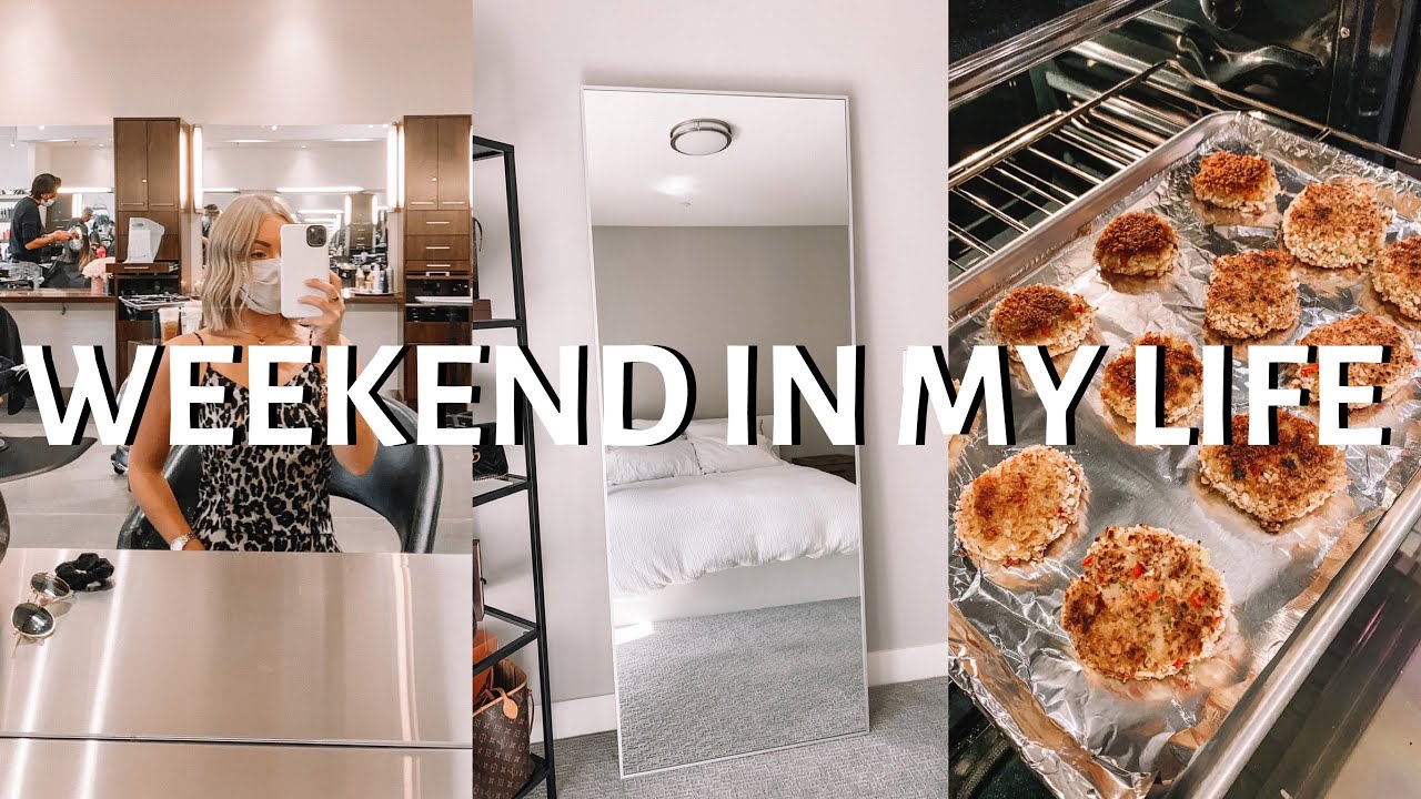 WEEKEND IN MY LIFE LIVING IN LAS VEGAS (HAIRCUT, NEW MIRROR, COOKING, ETC)
