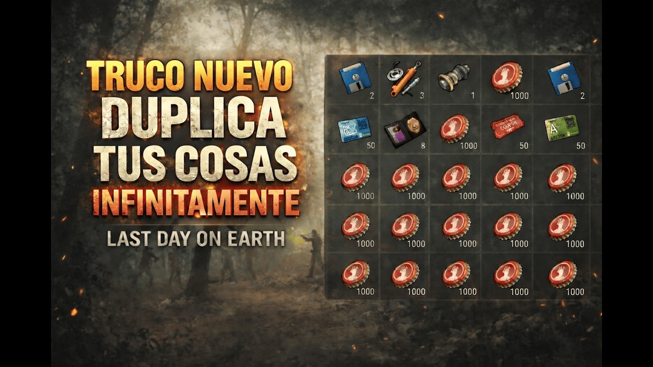 NUEVO TRUCO DUPLICA TUS COSAS INFINITAMENTE | LAST DAY ON EARTH  #ldoe #trucosldoe #bug #duplicate
