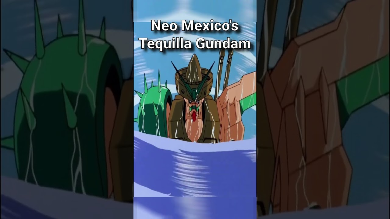 Tequilla Gundam, Neo Mexico's Mobile Fighter in G Gundam | #gundam #anime