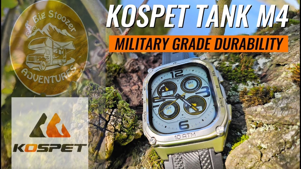 Полное тестирование Kospet Tank M4: сверхпрочные умные часы по разумной цене.