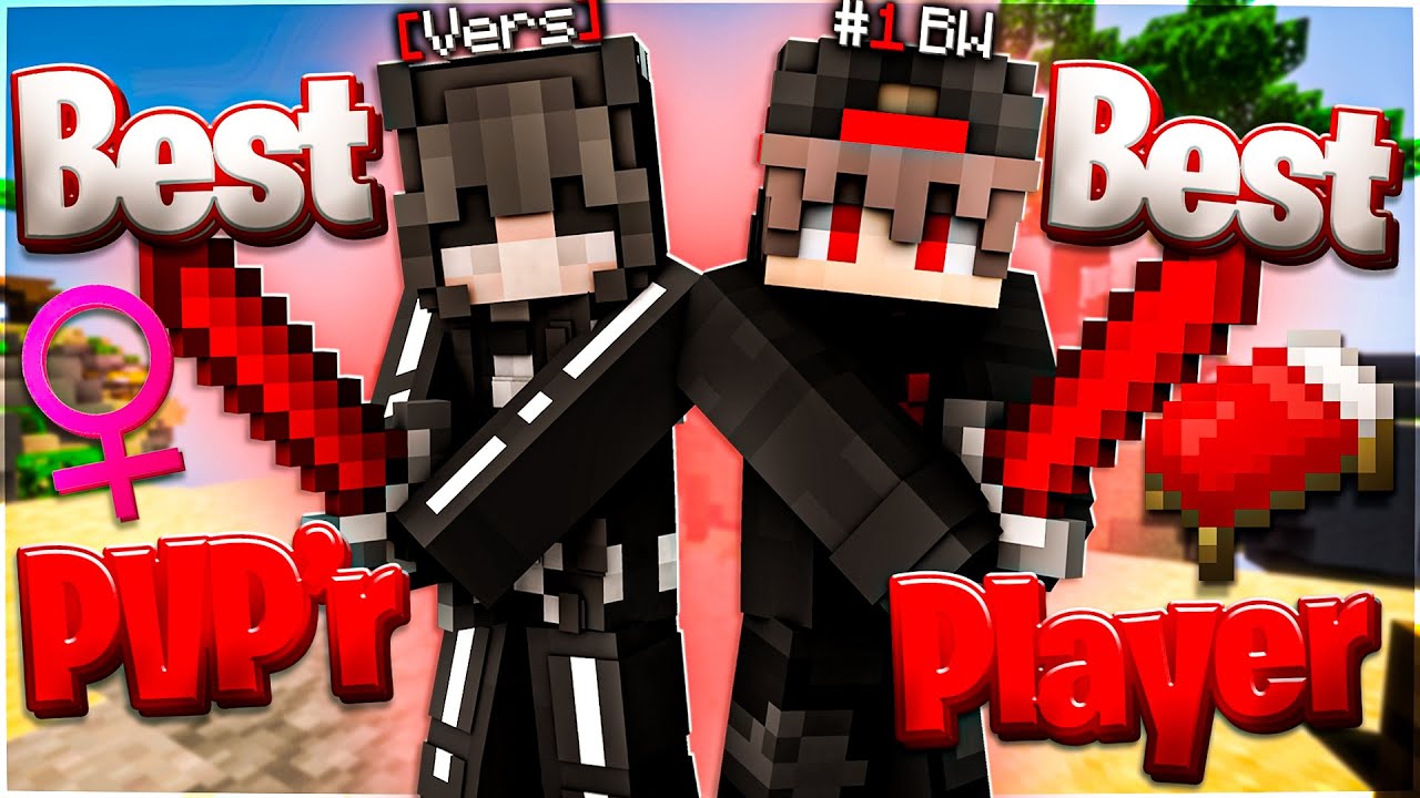 I Carried The BEST Female PVPer in BEDWARS