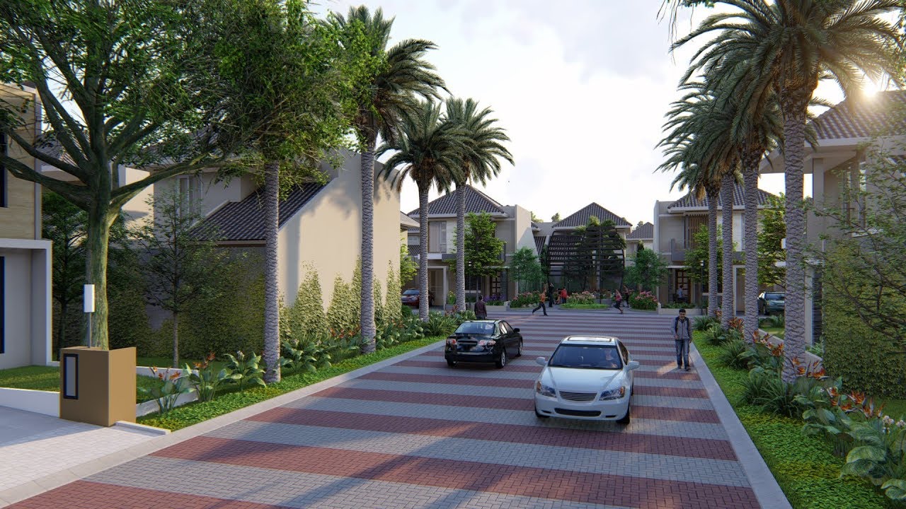 Lumion 8 Animation : Abelia Cluster, Greenhill Residence, Jogjakarta - Indonesia