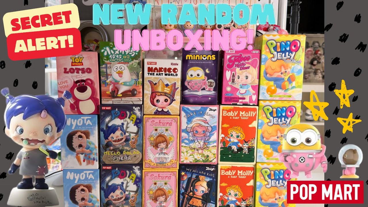 I Found a Secret Pop Mart Figure! | Blind Box Unboxing