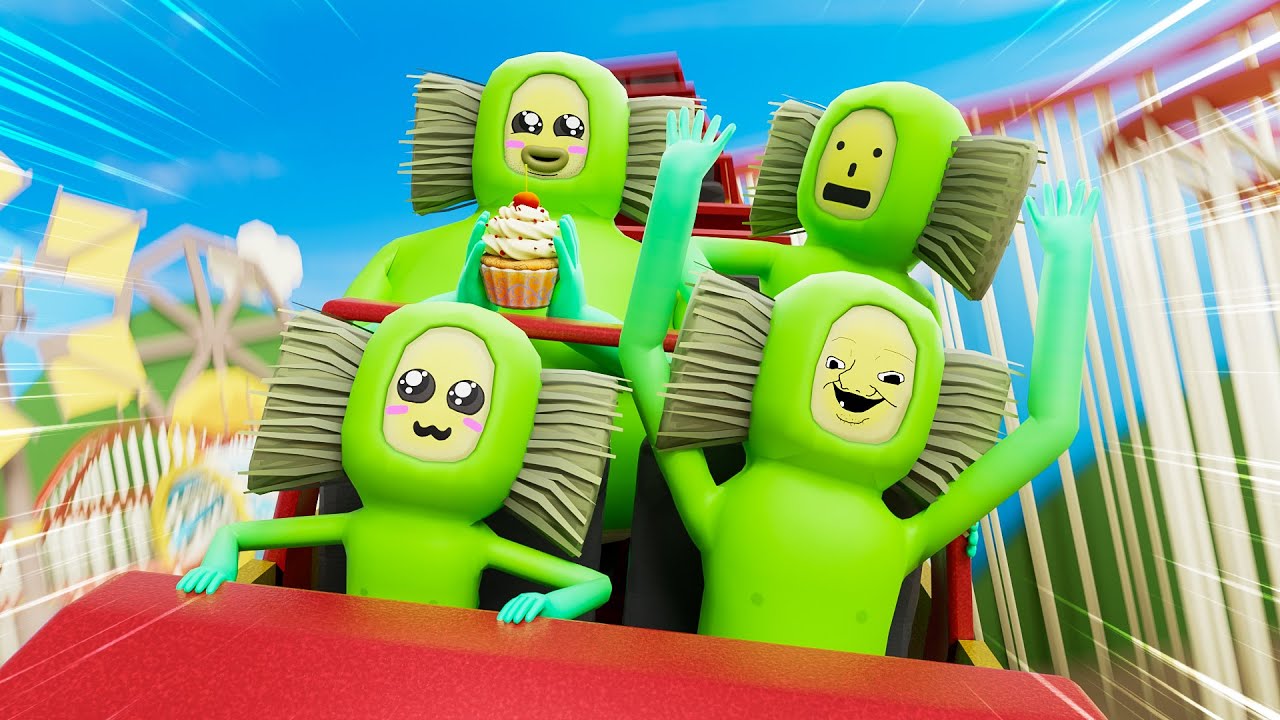 Rollercoasters with the boys