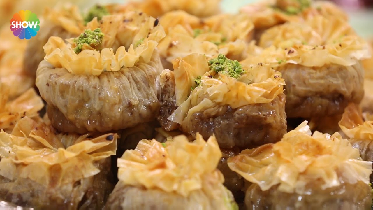 Kadayıflı Gül Baklava Tarifi