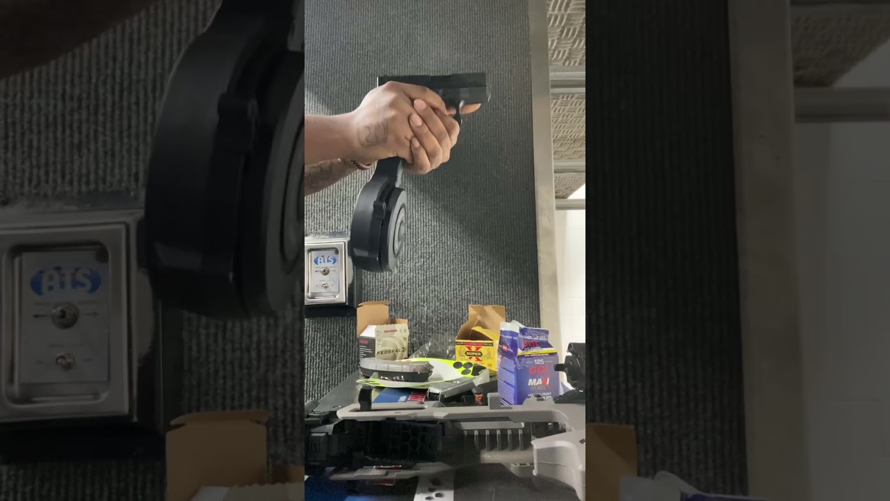 GLOCK 26 with 50 round drum