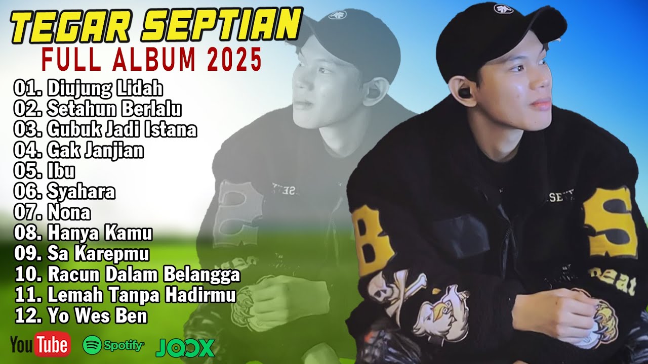 Tegar Septian Full Album - DI UJUNG LIDAH - Pop Melayu Terpopuler 2025 - Pop Melayu Terbaru 2025