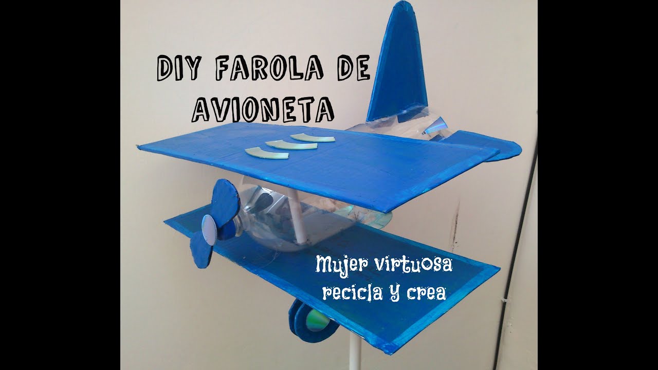 Diy Farola Escolar Reciclada de Avioneta