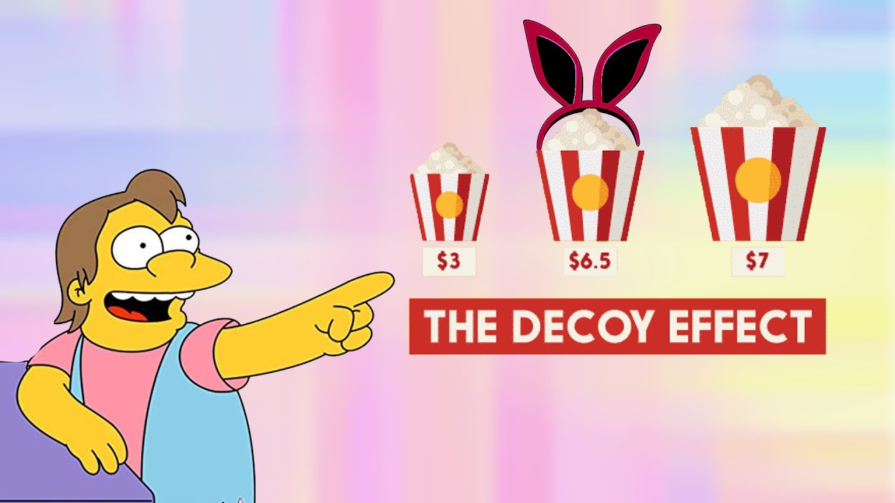 Decoy Effect Explained || How the marketers trick you into buying the more expensive product?