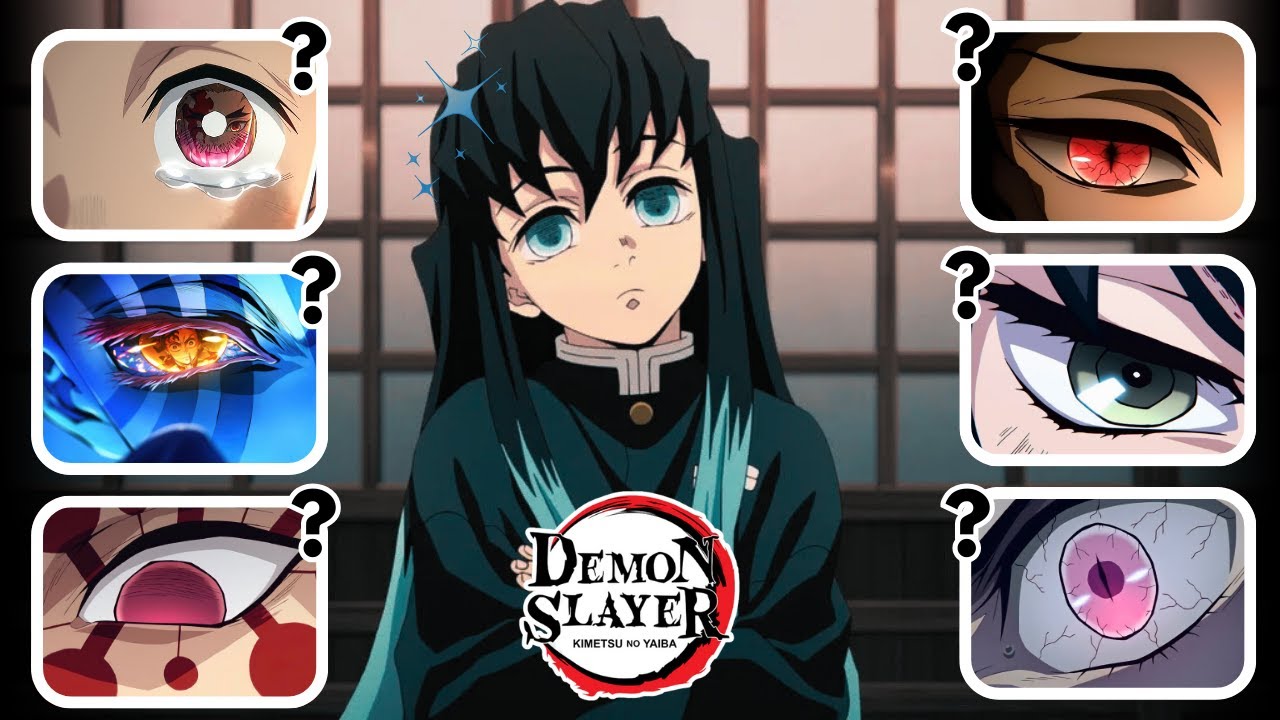 GUESS the EYES of a Demon Slayer Character 👁️⚔️ | Kimetsu no Yaiba Quiz