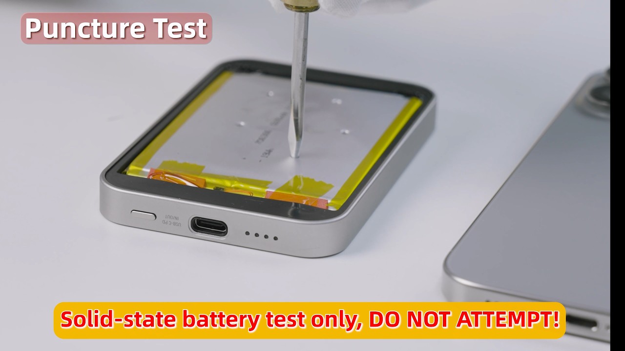 Traditional vs. Solid-State Battery: The Safety Test You NEED to See