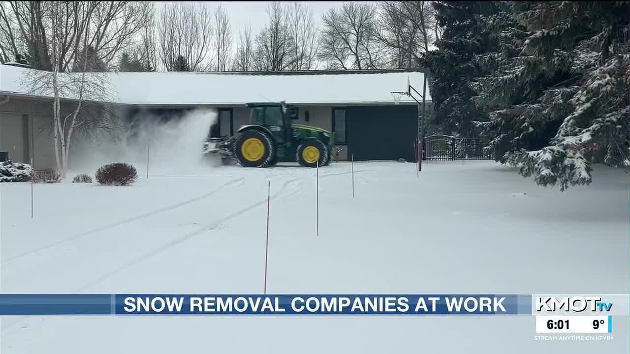 Snow removal companies relish this week’s weather
