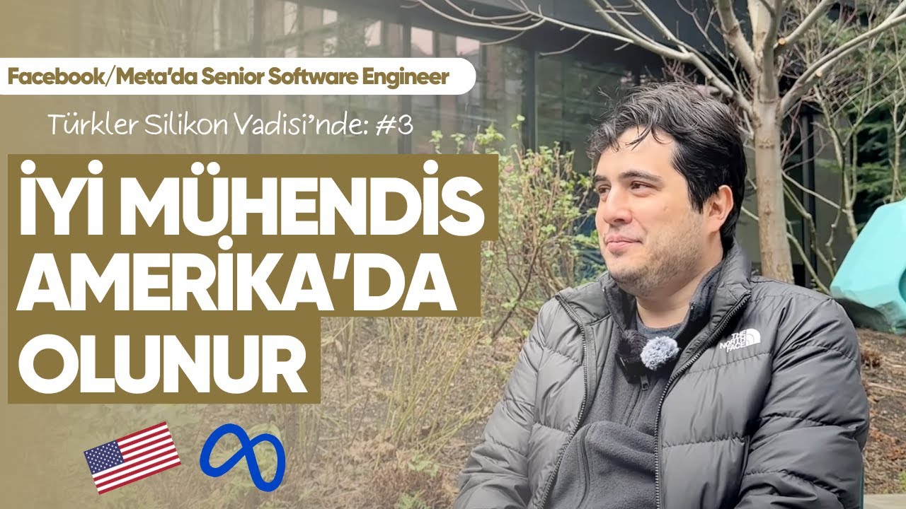 Meta/Facebook'ta çalışan bir bilgisayar mühendisi  ~ Semih Şahin. Türkler Silikon Vadisi'nde #3