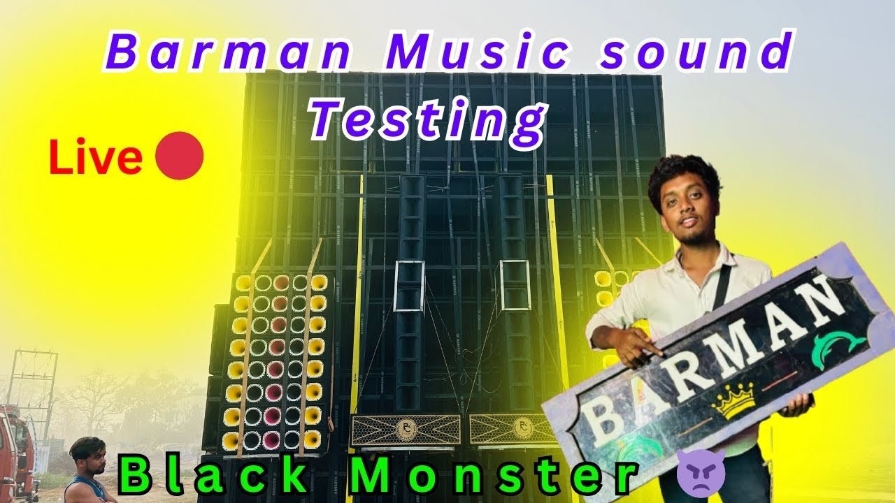 Barman Music 1st Sound Testing in motto mela 2026