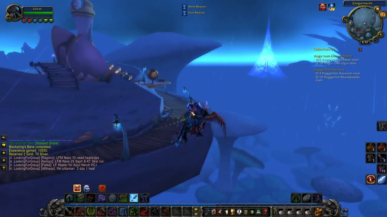 Zangarmarsh Questing | Messenger to the Feralfen WOTLK Classic