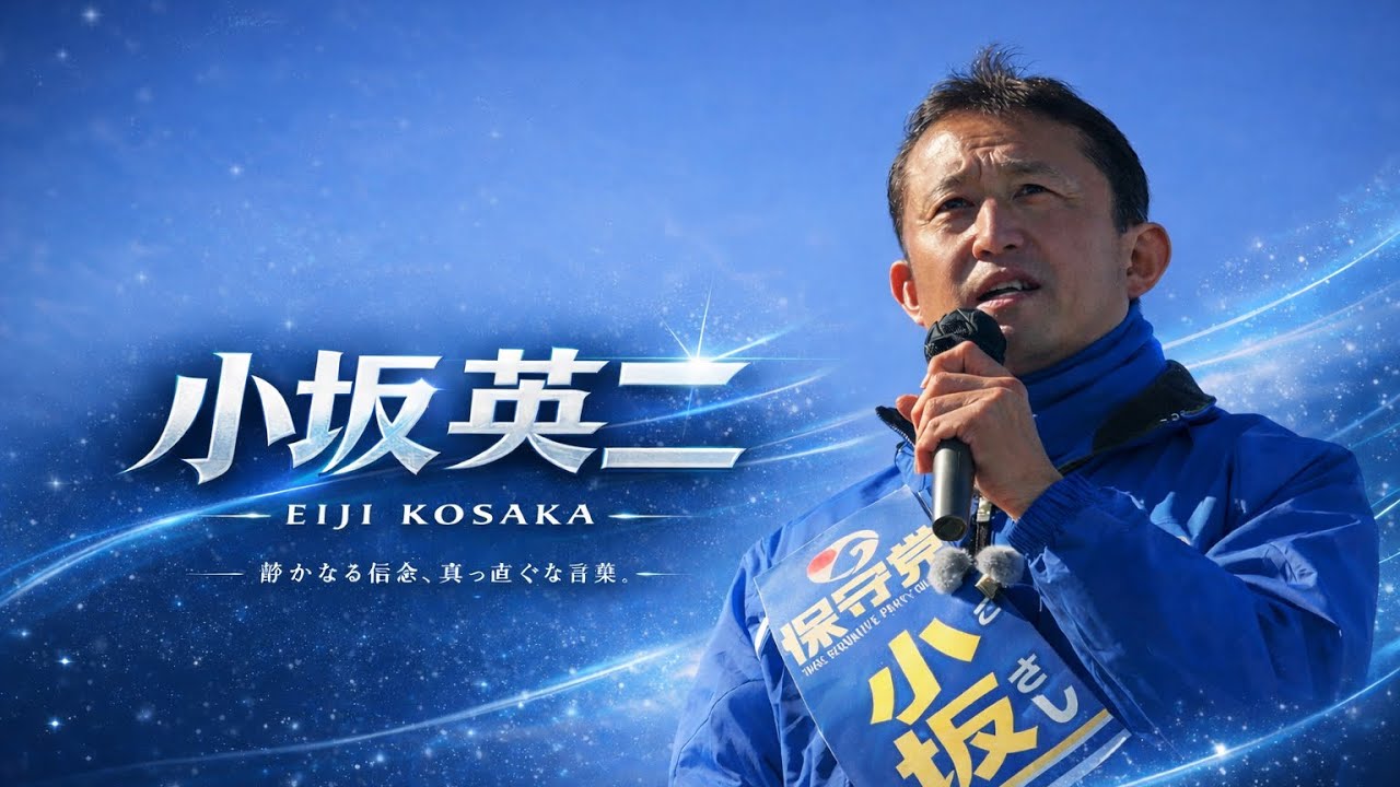【逃げない政治】移民はいらない 小坂英二 街頭演説LIVE〈足立小台駅〉