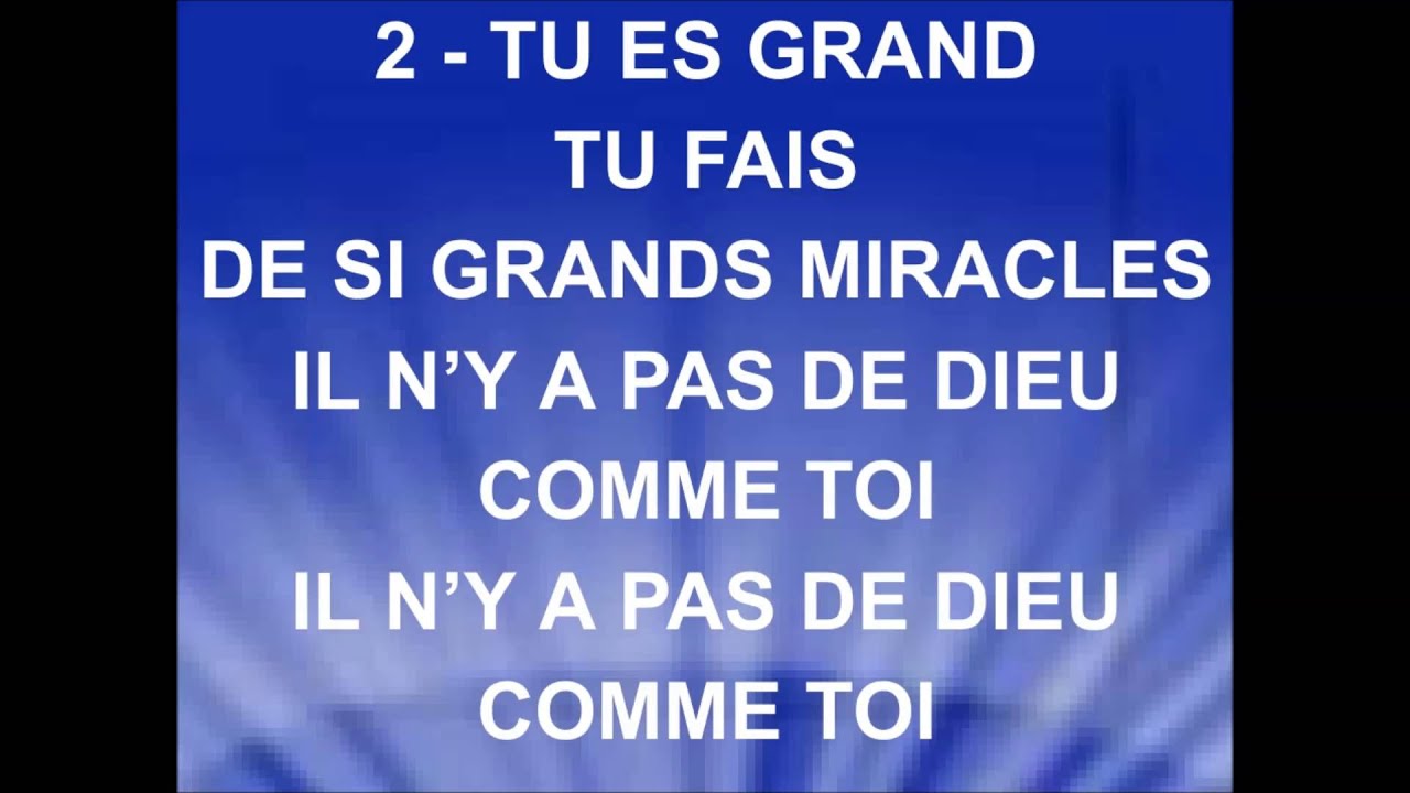 TU ES GRAND - Arnaud Migan