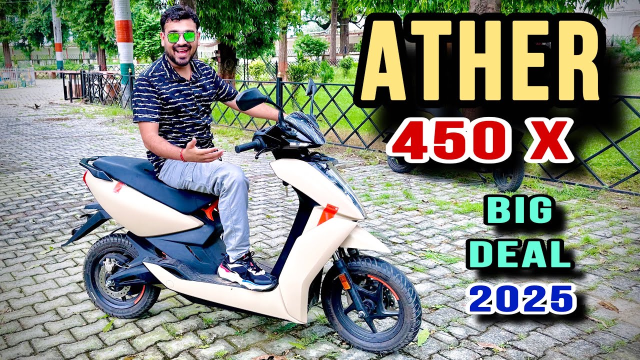 Ather 450X New Gen 😱 Heavy Discount-New Features || Range 👉 New Price 🔥 Best Electric Scooter 2025