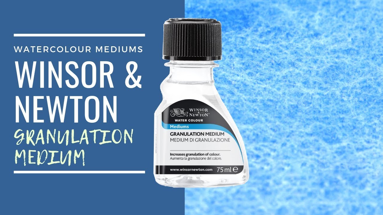 Using Winsor & Newton Granulation Medium with Watercolour Paint
